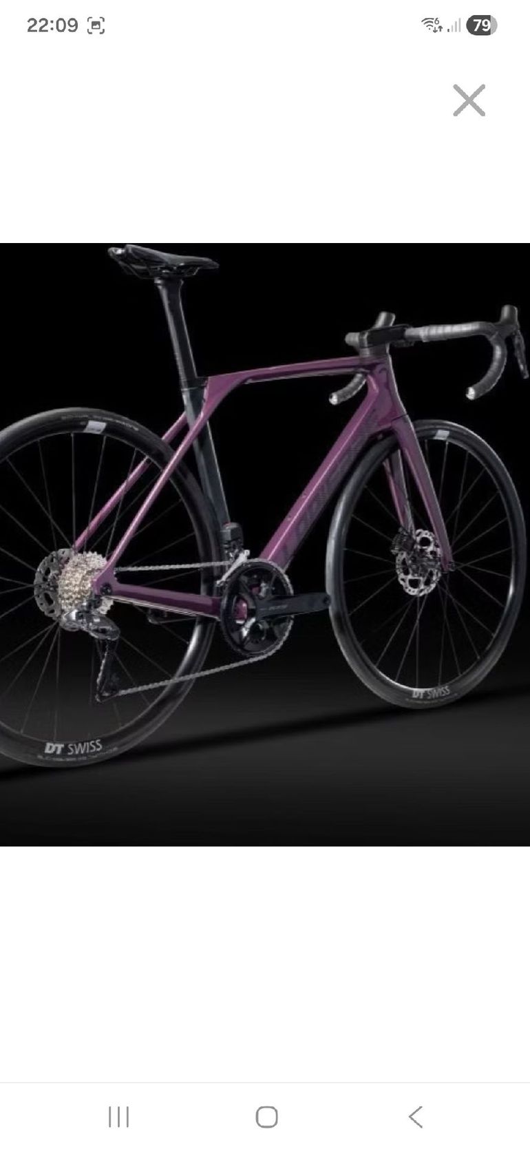 Used Lapierre Aircode Shimano 105 Di2 2024 Road & Gravel, Purple — image 2 of 4