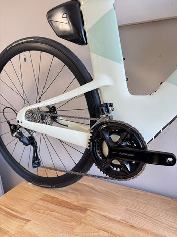 Used Felt IAx Advanced 105 2025 2025 Road & Gravel, Light Gray — image 2 of 16