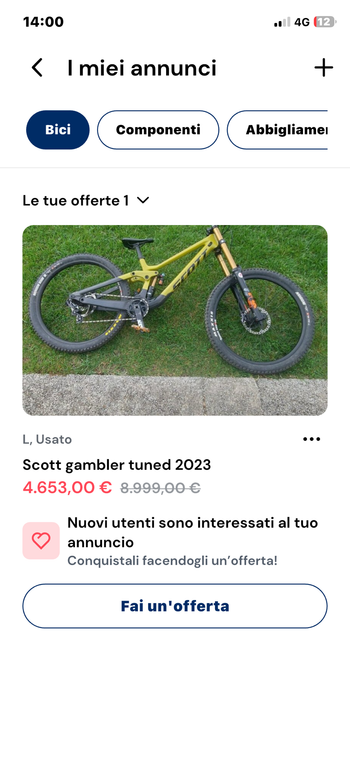 Used Scott Gambler 900 Tuned 2023 2023 Mountainbike, Black, 29 — image 4 of 4