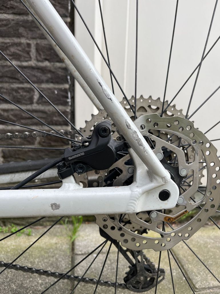 Used Orbea Alma Shimano Deore 2019 Mountainbike, White — image 7 of 8
