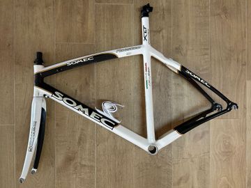 Gebrauchtes Somec Custom Frameset 2008 Road & Gravel, Weiß — Bild 2 von 4