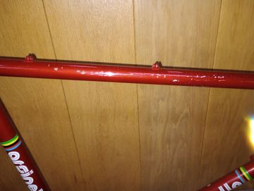 Arsinello Frameset 1982 Road & Gravel usato, Rosso — immagine 2 di 3