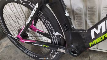 Used Merida Warp TT Team-E 2015 Frameset 2015 Road & Gravel — image 6 of 9