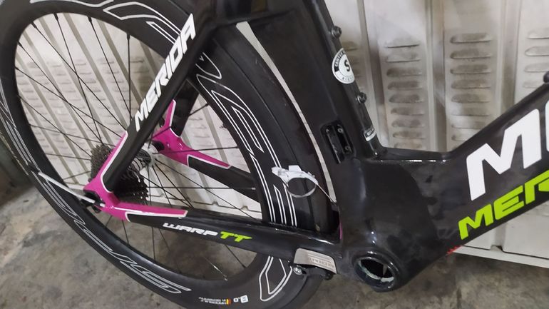Used Merida Warp TT Team-E 2015 Frameset 2015 Road & Gravel — image 6 of 9