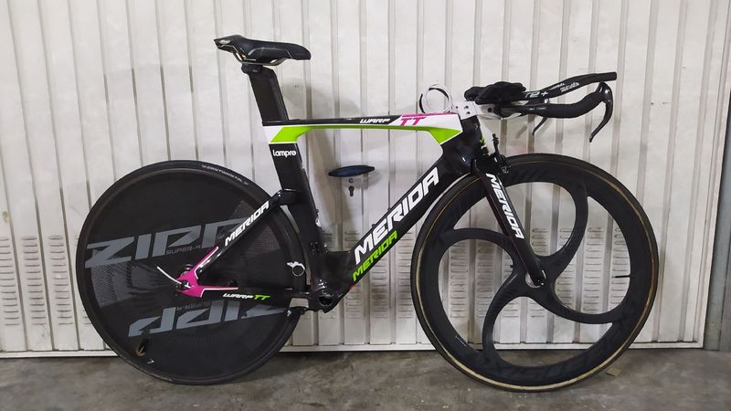 Gebrauchtes Merida Warp TT Team-E 2015 Frameset 2015 Road & Gravel