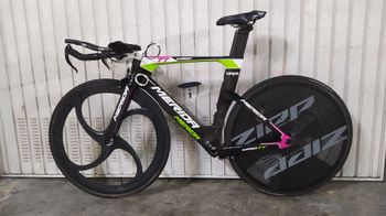 Used Merida Warp TT Team-E 2015 Frameset 2015 Road & Gravel, Schwarz — image 2 of 11