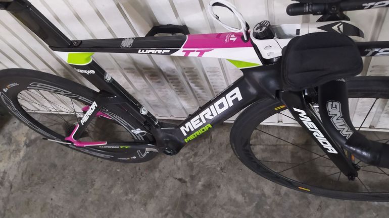 Used Merida Warp TT Team-E 2015 Frameset 2015 Road & Gravel — image 8 of 9