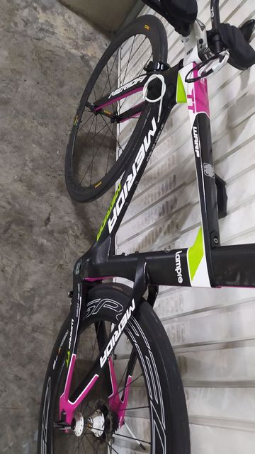 Used Merida Warp TT Team-E 2015 Frameset 2015 Road & Gravel, Black — image 10 of 11