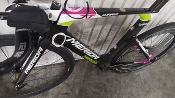 Used Merida Warp TT Team-E 2015 Frameset 2015 Road & Gravel, Black — image 4 of 11