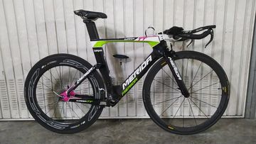 Used Merida Warp TT Team-E 2015 Frameset 2015 Road & Gravel, Black — image 5 of 11