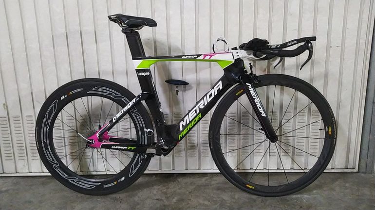 Used Merida Warp TT Team-E 2015 Frameset 2015 Road & Gravel — image 1 of 9