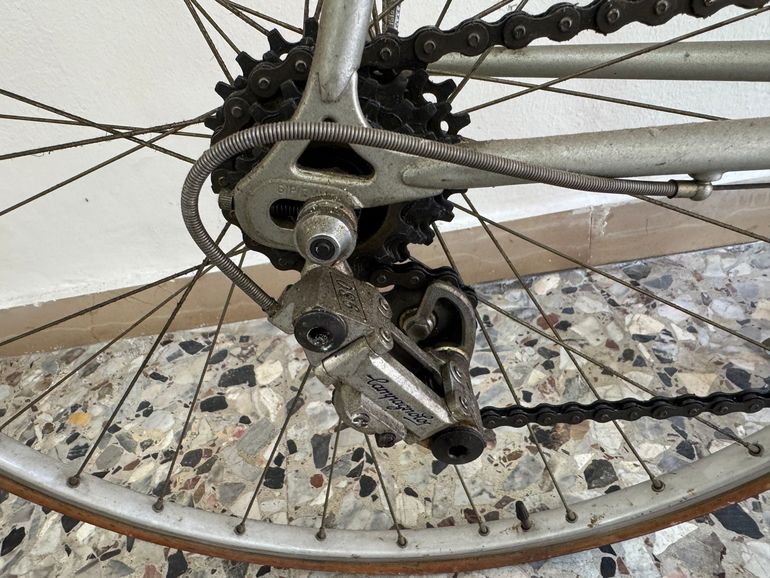 Used Bianchi Rekord Campagnolo Record 1982 Road & Gravel, Light Gray — image 3 of 8