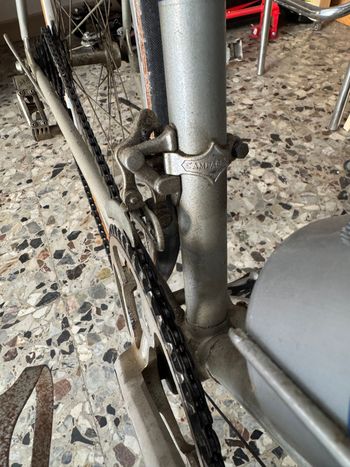 Used Bianchi Rekord Campagnolo Record 1982 Road & Gravel, Light Gray — image 6 of 8