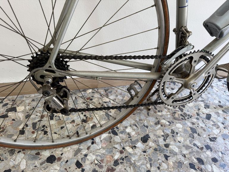 Used Bianchi Rekord Campagnolo Record 1982 Road & Gravel, Light Gray — image 8 of 8