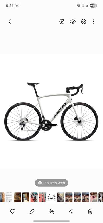 Used Ridley Fenix Shimano 105 Di2 2025 Road & Gravel, White — image 1 of 10