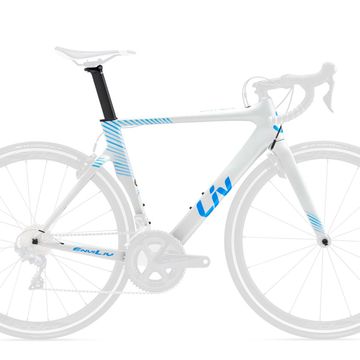 Gebrauchtes Liv Enviliv Frameset 2019 Road & Gravel, Weiß — Bild 2 von 3