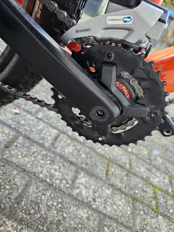 Used lucky bike Lucky bike Custom Shimano Acera 2022 Mountainbike, Orange — image 3 of 15