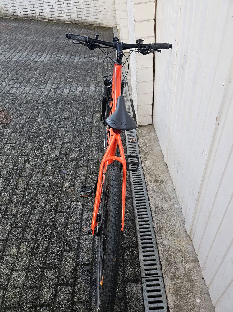 Used lucky bike Lucky bike Custom Shimano Acera 2022 Mountainbike, Orange — image 11 of 15