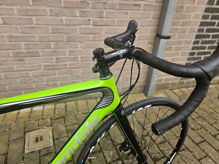 Used Cannondale SuperSix EVO Disc Ultegra 2018 2018 Road & Gravel, Green — image 3 of 8