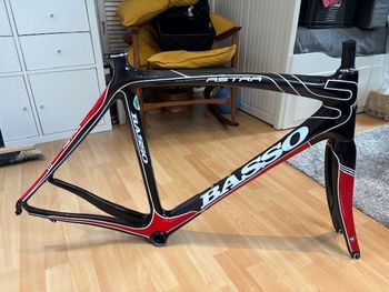 Used Basso Astra 3 Frameset Frameset 2014 Road & Gravel, Black — image 2 of 10