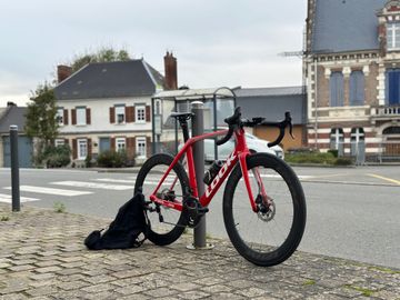 Used Look 795 Campagnolo Record 2021 Road & Gravel, Red — image 9 of 9