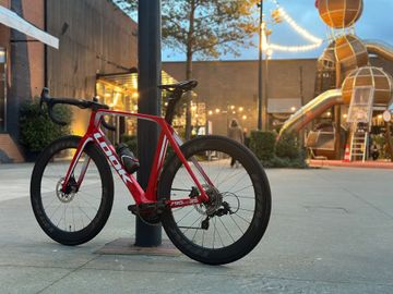 Used Look 795 Campagnolo Record 2021 Road & Gravel, Red — image 6 of 9