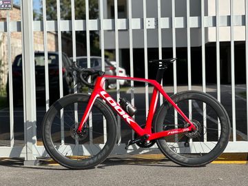 Used Look 795 Campagnolo Record 2021 Road & Gravel, Red — image 2 of 9
