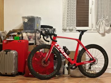 Used Look 795 Campagnolo Record 2021 Road & Gravel, Red — image 8 of 9