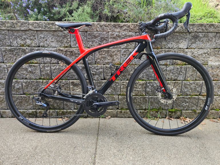 Used Trek Domane LT+ 2021 2021 Road & Gravel, Red — image 2 of 11