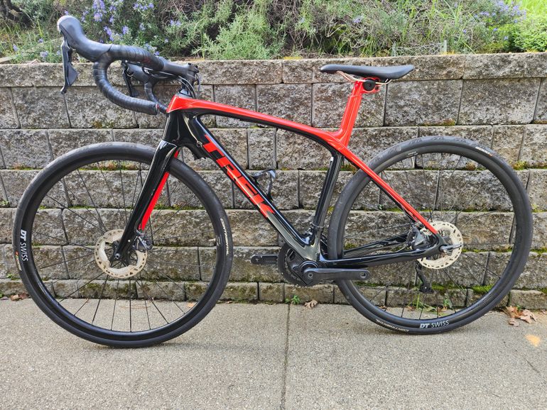 Used Trek Domane LT+ 2021 2021 Road & Gravel, Red — image 1 of 11