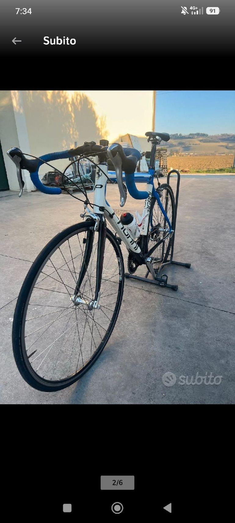 Used Pagani Pagani Custom Shimano Ultegra Di2 2016 Road & Gravel — image 4 of 6