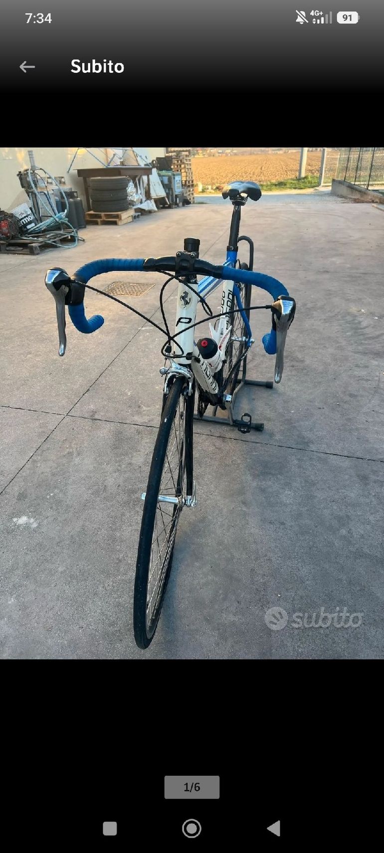 Used Pagani Pagani Custom Shimano Ultegra Di2 2016 Road & Gravel — image 5 of 6