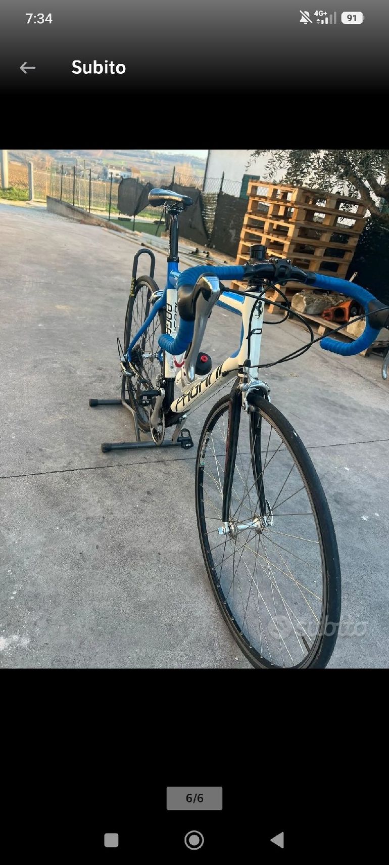 Used Pagani Pagani Custom Shimano Ultegra Di2 2016 Road & Gravel — image 1 of 6
