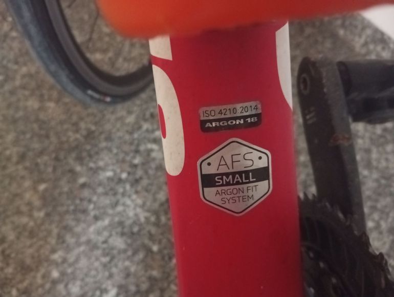 Used Argon 18 Gallium CS Kit 3 105 2019 2019 Road & Gravel, Red — image 2 of 3