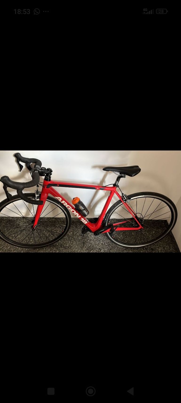 Used Argon 18 Gallium CS Kit 3 105 2019 2019 Road & Gravel, Red — image 1 of 3