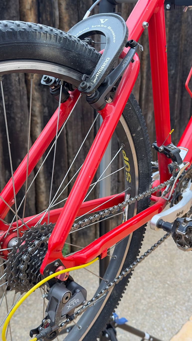 Used Cannondale F800 Shimano XTR 1995 Mountainbike, Rojo — image 5 of 9
