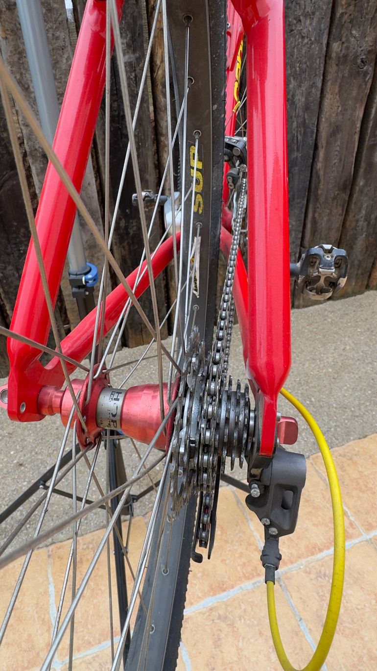 Used Cannondale F800 Shimano XTR 1995 Mountainbike, Rojo — image 6 of 9