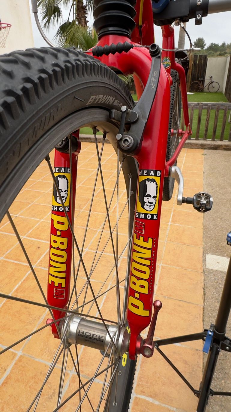 Used Cannondale F800 Shimano XTR 1995 Mountainbike, Rojo — image 3 of 9
