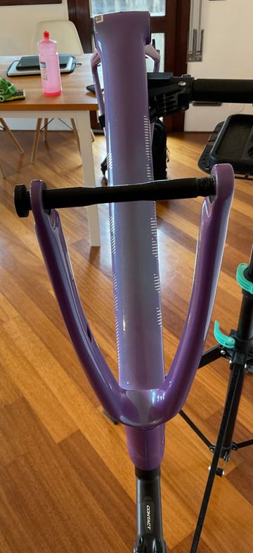 Gebrauchtes Giant Advanced SL 2024 Frameset 2024 Road & Gravel, Violett — Bild 11 von 38