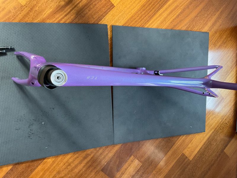 Gebrauchtes Giant Advanced SL 2024 Frameset 2024 Road & Gravel, Violett — Bild 17 von 38