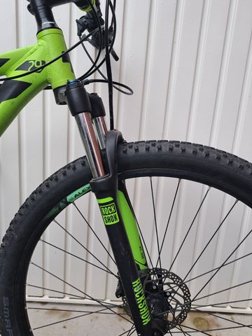 Used CUBE Attention Shimano Deore XT 2016 Mountainbike, Green — image 6 of 18
