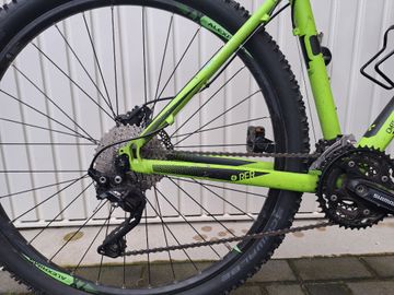 Used CUBE Attention Shimano Deore XT 2016 Mountainbike, Green — image 3 of 18