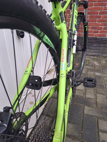 Used CUBE Attention Shimano Deore XT 2016 Mountainbike, Green — image 15 of 18