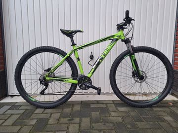 Used CUBE Attention Shimano Deore XT 2016 Mountainbike, Green — image 2 of 18