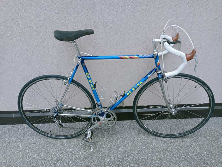 Used DeRosa 1986 1986 Road & Gravel, Blau — image 1 of 9