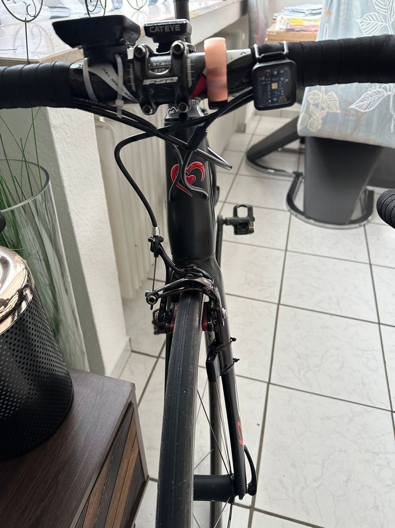 Used De Rosa De Rosa King RS 2017 Road & Gravel, Hellgrau — image 15 of 18
