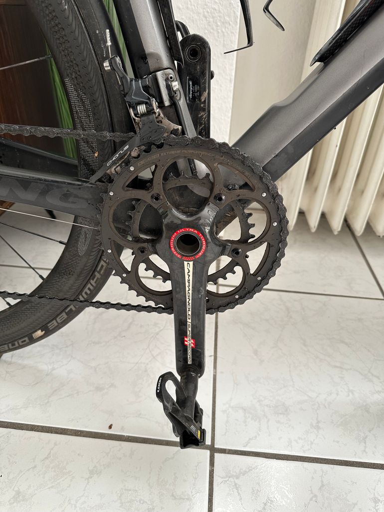 Used De Rosa De Rosa King RS 2017 Road & Gravel, Hellgrau — image 9 of 18