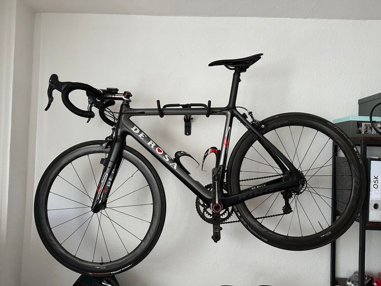 Used De Rosa De Rosa King RS 2017 Road & Gravel, Hellgrau — image 2 of 18