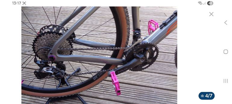Used EXS EXS Custom Shimano GRX 2025 Road & Gravel, Light Gray — image 3 of 3