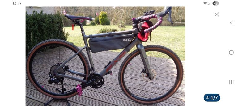 Used EXS EXS Custom Shimano GRX 2025 Road & Gravel, Light Gray — image 1 of 3
